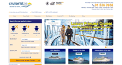 Desktop Screenshot of cruise1st.ie